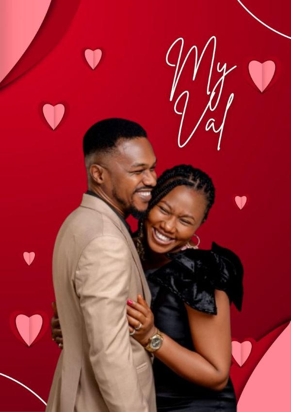 Red and White Illustrative Valentine's Day